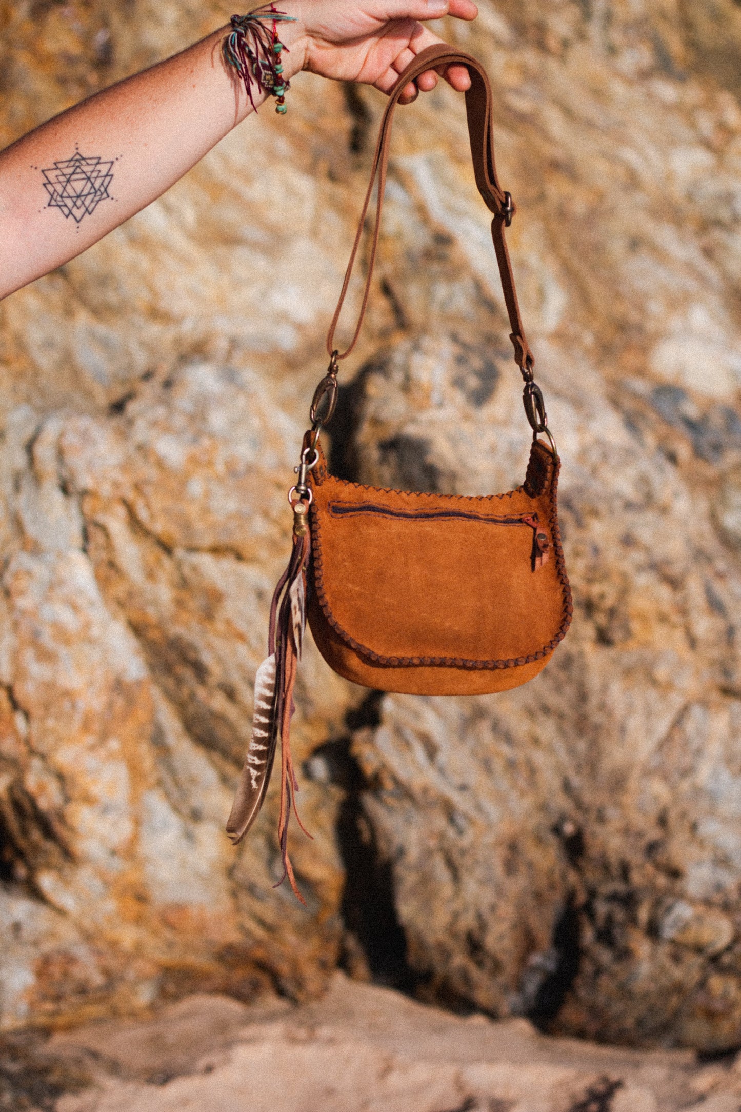 BOLSA AVEIA :: Obsidiana Flor de Lótus