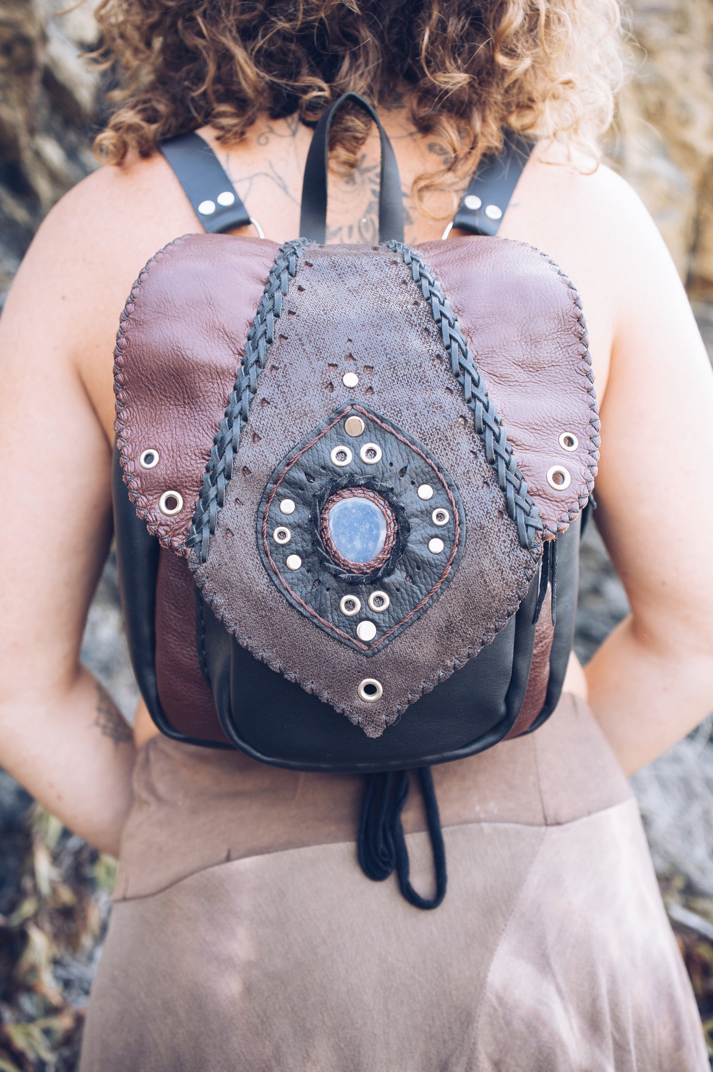 MOCHILA: Quartzo Azul