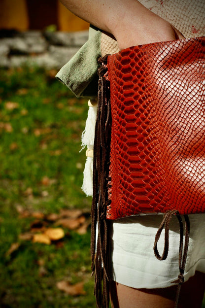 SACO DE QUINOA: Obsidiana Manta Huichol