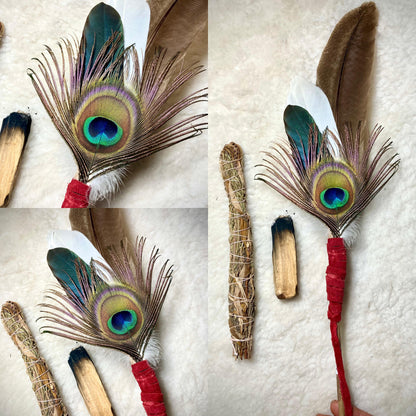 Varinhas de penas para manchas